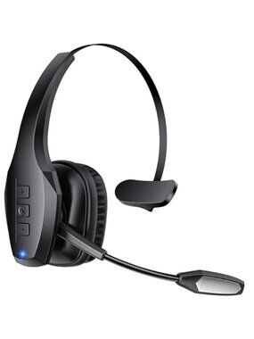 Bluetooth Headset Noise Cancelling Trucker Wireless Mic 55H Battery